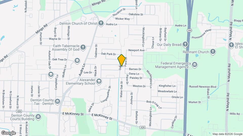 908 Oak Valley Map and Location Details