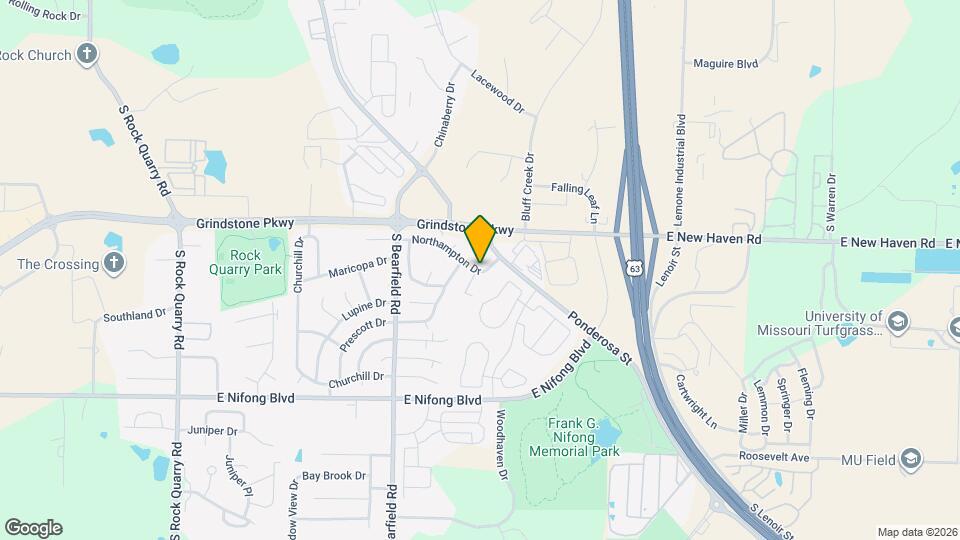 2603 Northampton Dr Map and Location Details