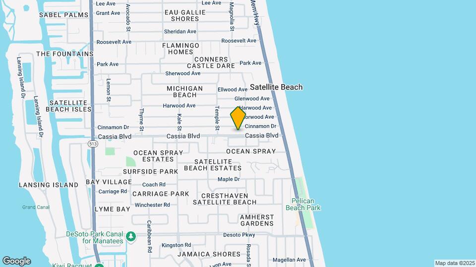 218 Cassia Blvd Map and Location Details