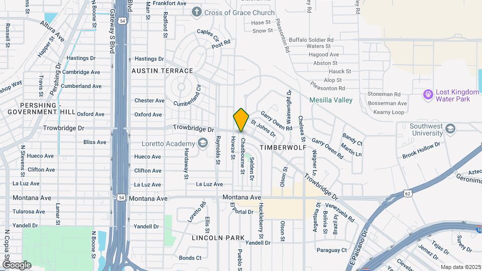 1321 Chadbourne St Map and Location Details