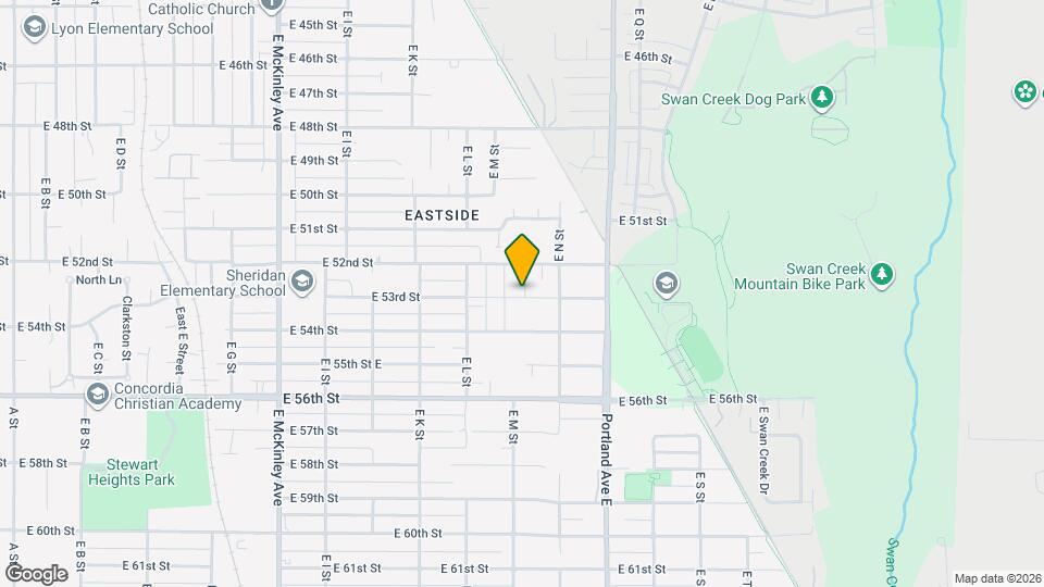 1311 E 53rd St Map and Location Details