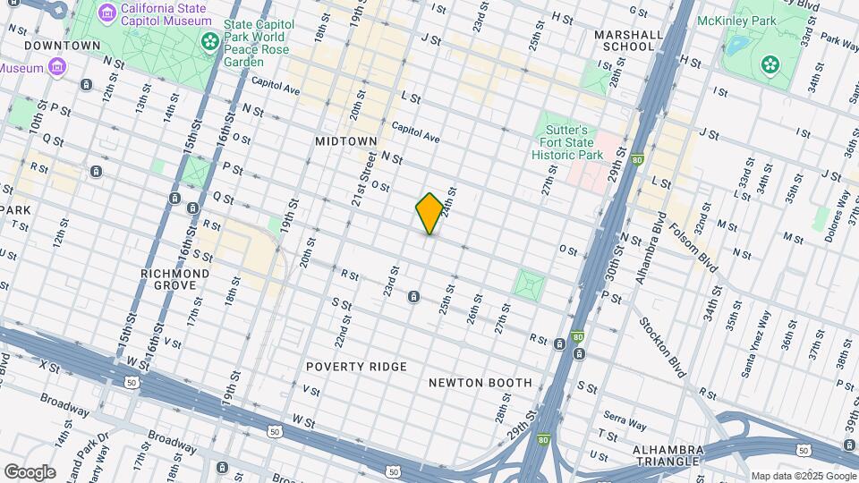 2328-2330 P St Map and Location Details