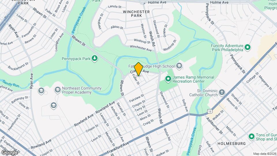 3227 Fuller St Map and Location Details