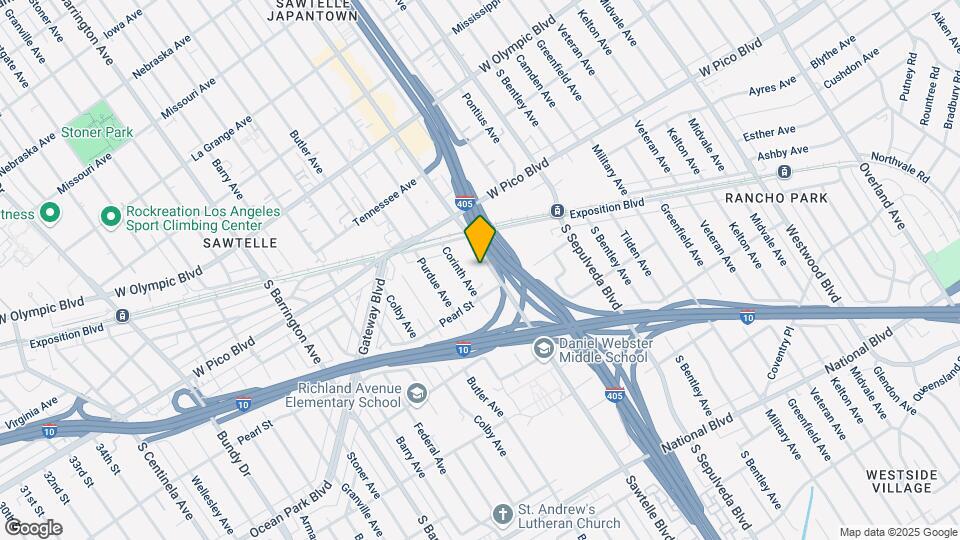 Sawtelle Apartments Map and Location Details