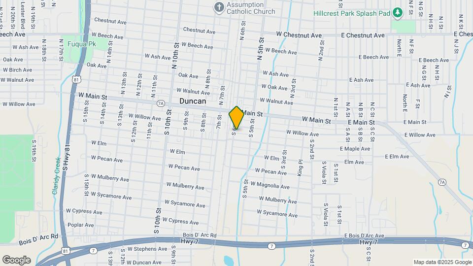 108 S 6th St Map and Location Details