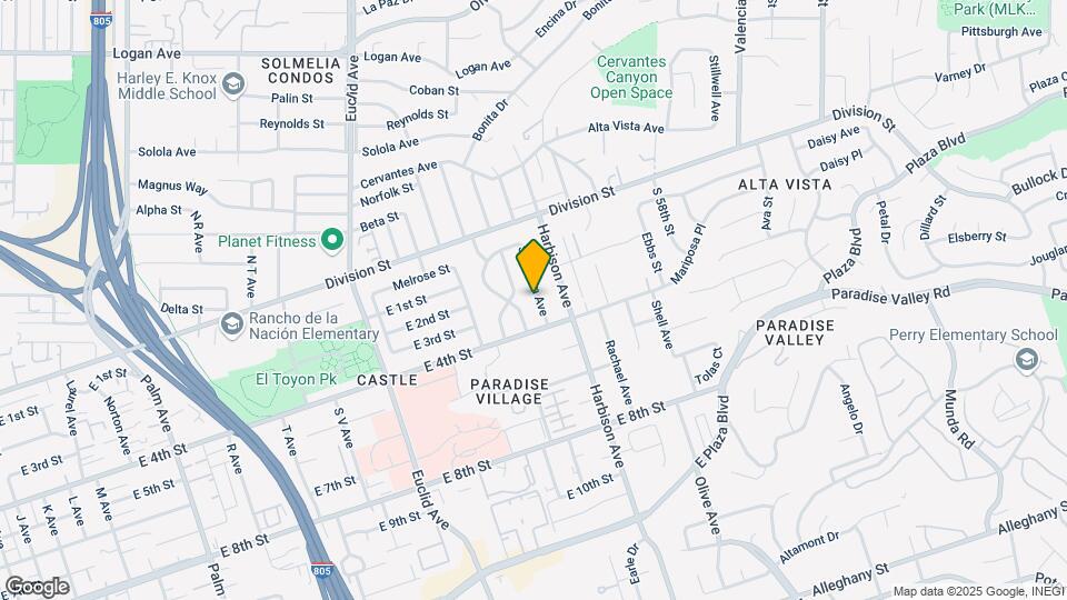 302 S Kenton Ave, Unit B Mapa y Detalles de la Ubicación