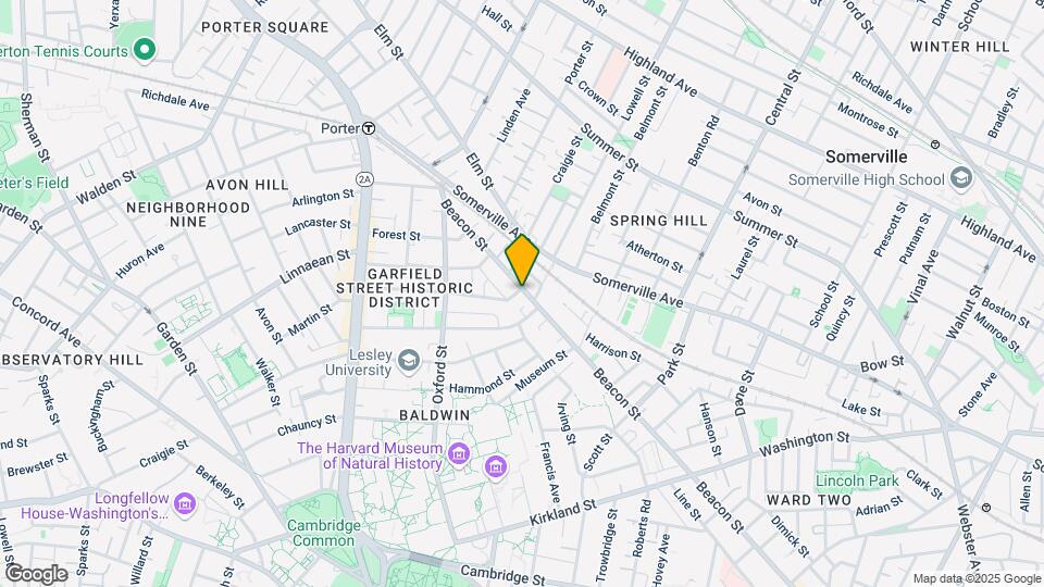 298 Beacon St Map and Location Details