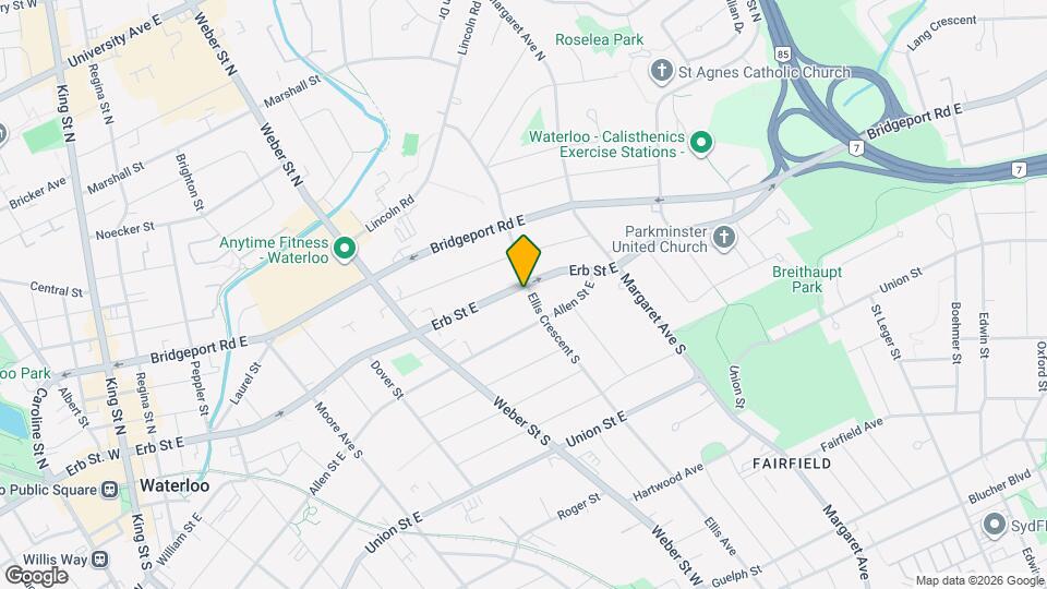 59 Ellis Crescent S Map and Location Details