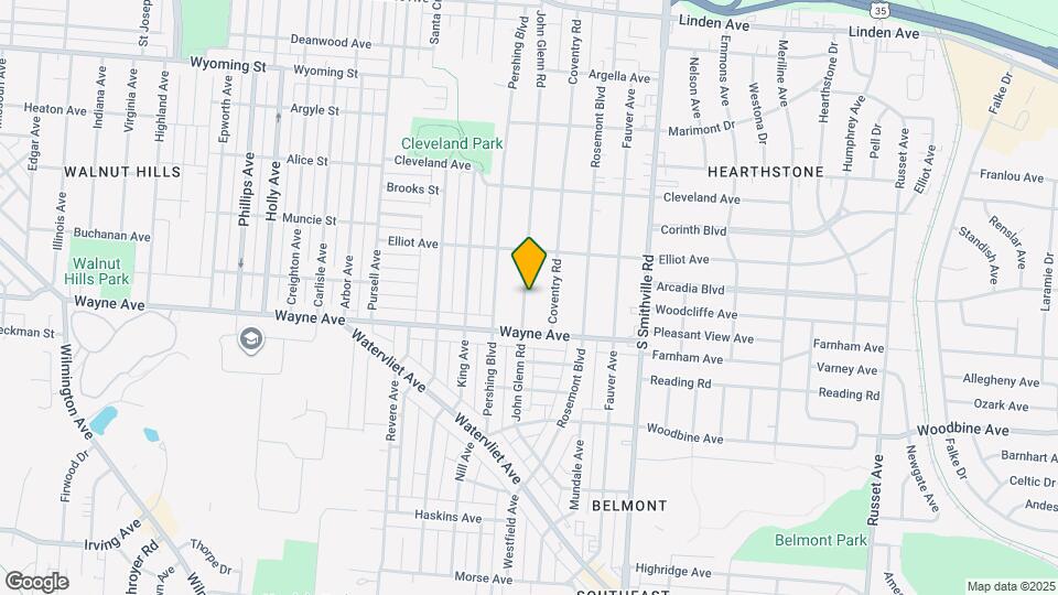 1850 John Glenn Rd Map and Location Details