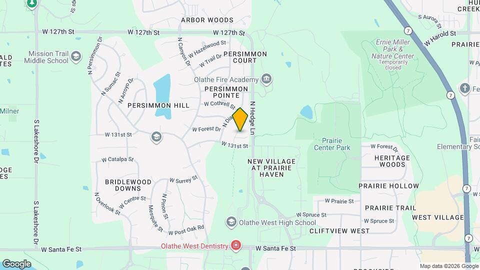 2172 W Forest Dr Map and Location Details