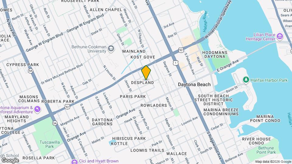 552 Magnolia Ave Map and Location Details