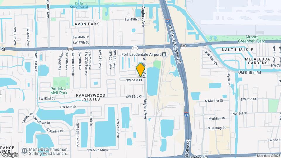 2120 SW 51st Ct Map and Location Details