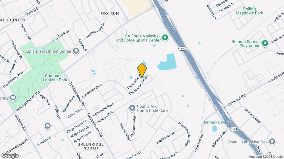 6931 Comanche Cougar Map and Location Details