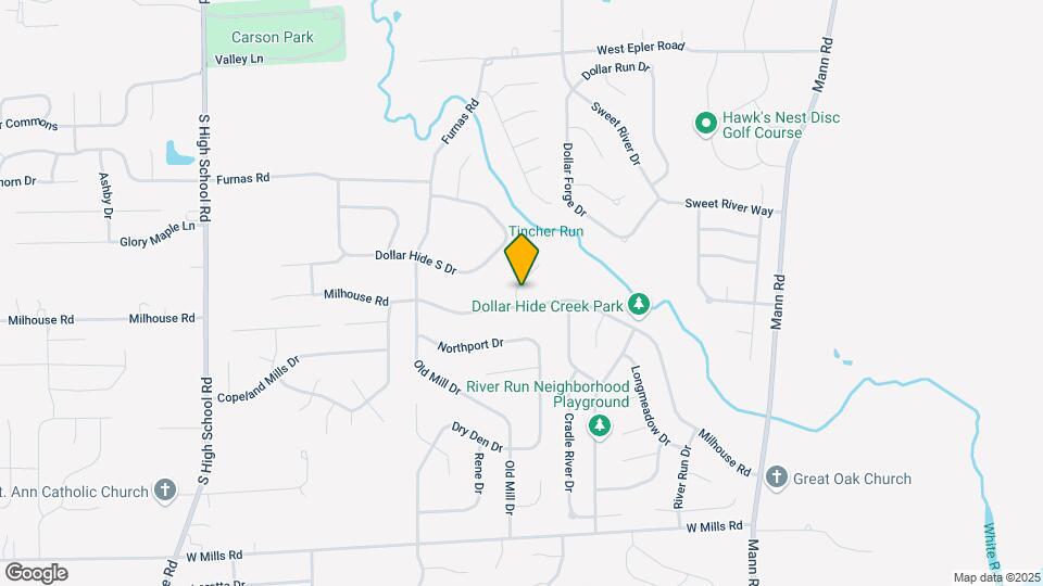5510 Milhouse Rd Map and Location Details