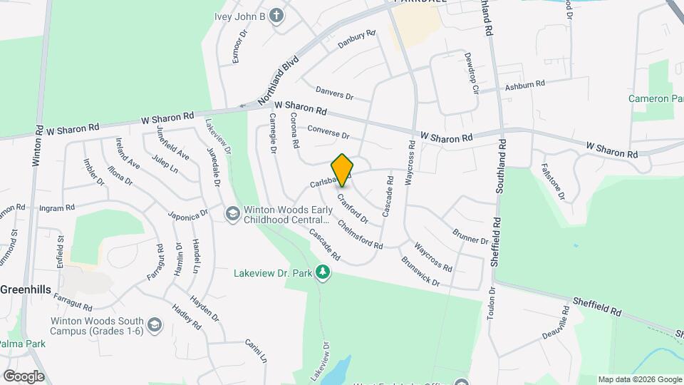 716 Cranford Dr Map and Location Details