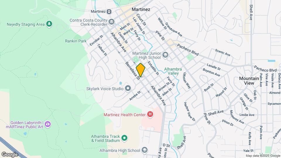 1543 Berrellesa St Mapa y Detalles de la Ubicación