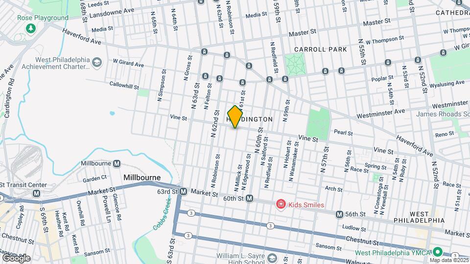 252 N 61st St Map and Location Details