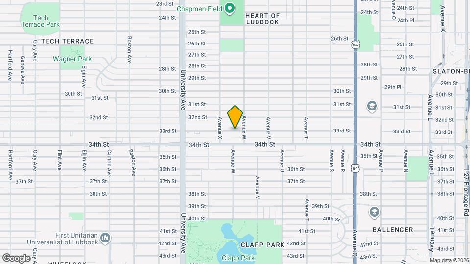 2335 33rd St Map and Location Details