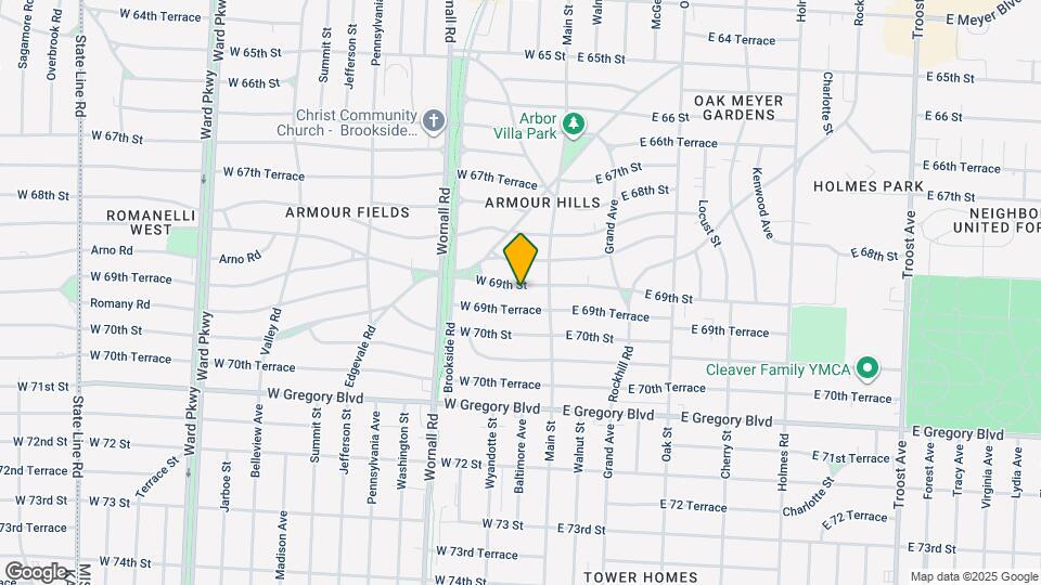 23 W 69th St Map and Location Details