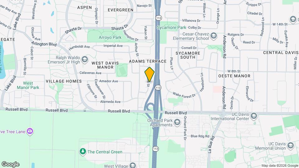 Walnut Manor Map and Location Details