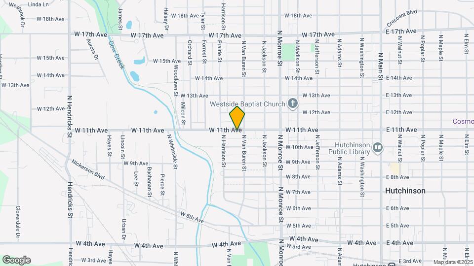 711 W 11th Ave Map and Location Details