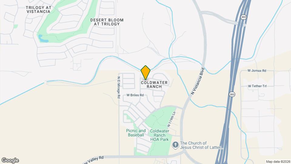 12120 W Tether Trl Map and Location Details
