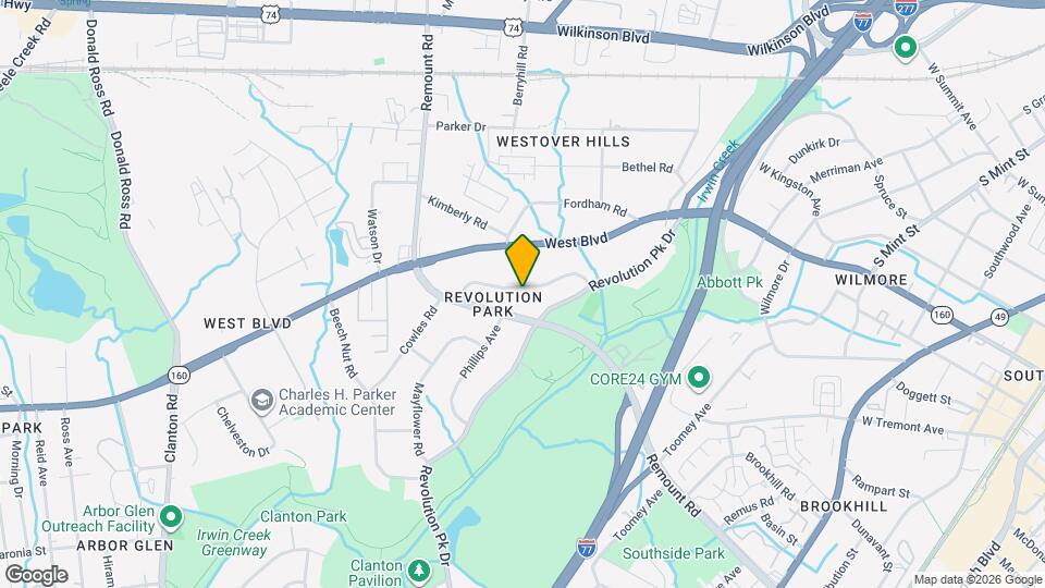 2565 Brentwood Pl Map and Location Details