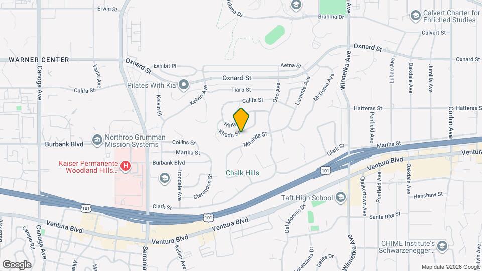 20520 Rhoda St Map and Location Details