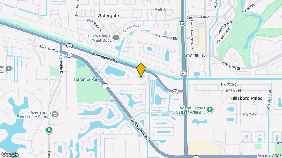 7862 NW 62nd Terrace Map and Location Details