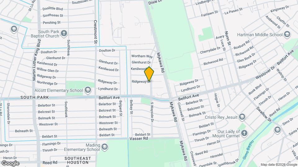 6150 Ridgeway Dr Mapa y Detalles de la Ubicación