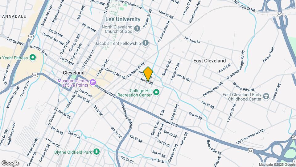 650 4th St Map and Location Details