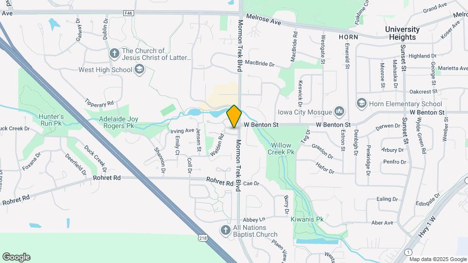 2405 Shady Glen Ct Map and Location Details