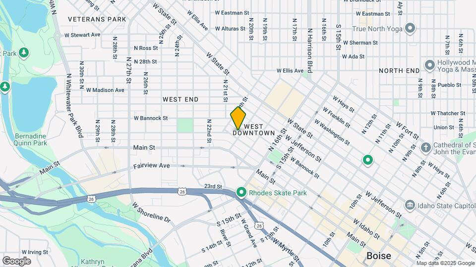 1800 W Idaho St Mapa y Detalles de la Ubicación