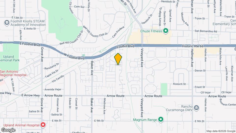 8713 Springside Ct Map and Location Details