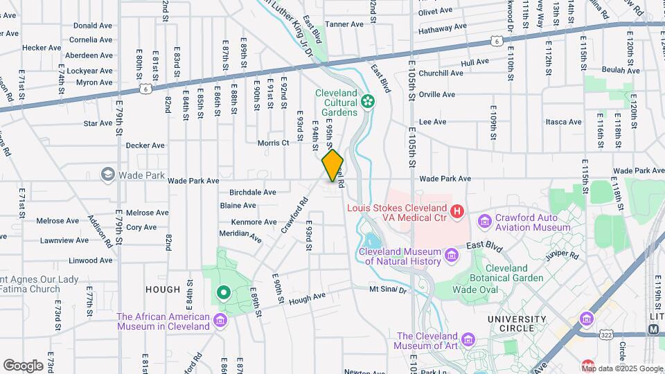 Wade Apartments Mapa y Detalles de la Ubicación