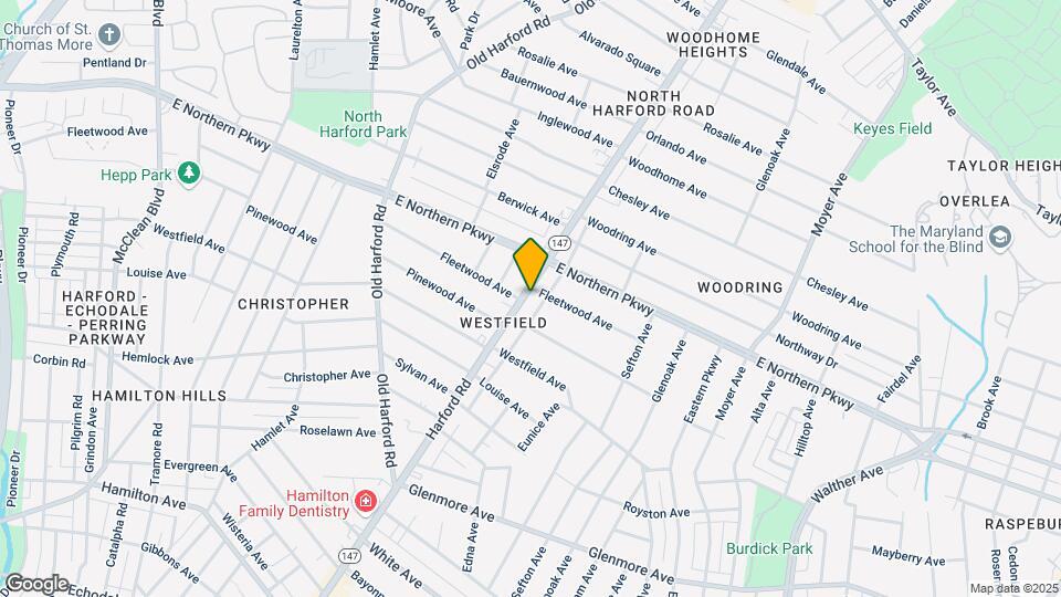Harford Road Apartments Mapa y Detalles de la Ubicación