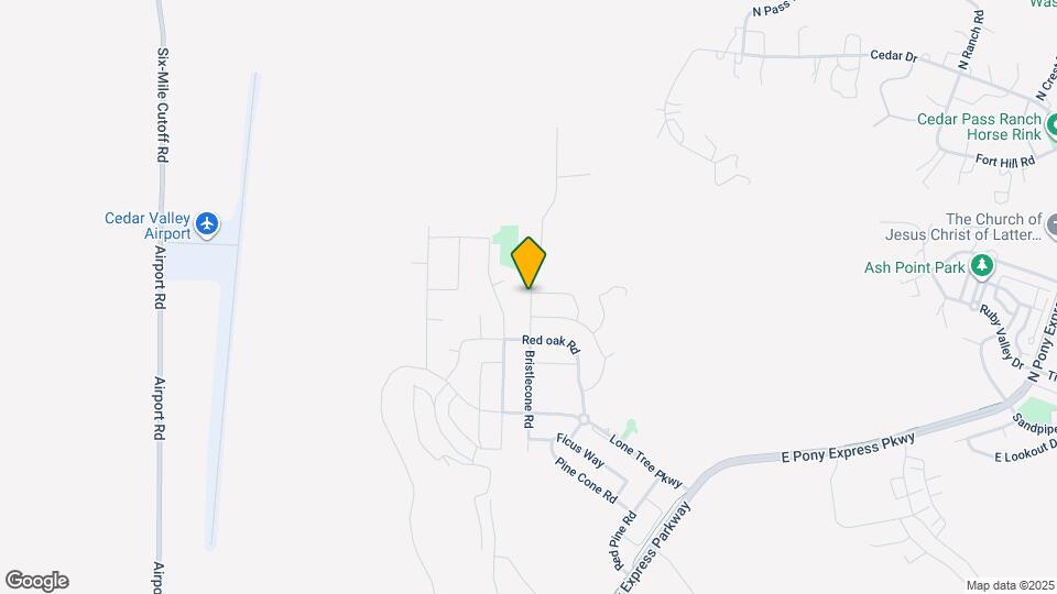 7899 N Bristlecone Rd Map and Location Details