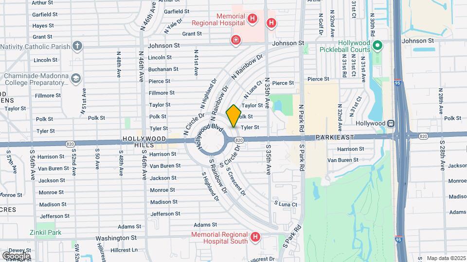 3812 N Circle Dr Map and Location Details