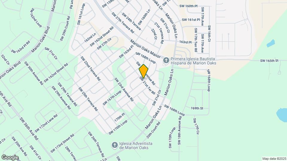 16741 SW 21st Terrace Rd Map and Location Details