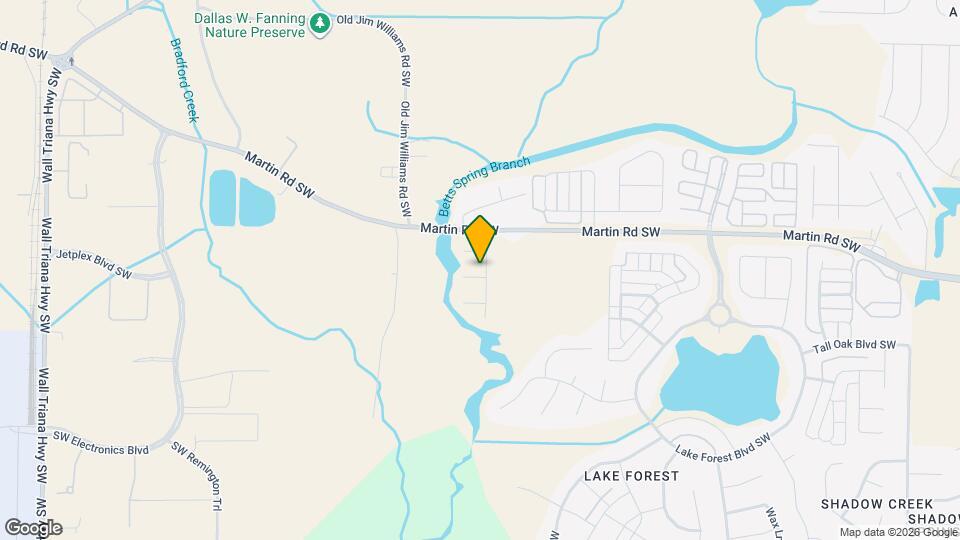 702 Sluice Dr SW Map and Location Details