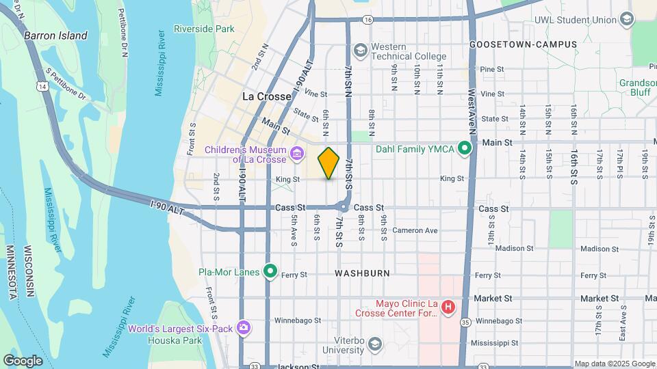 608 King St Map and Location Details