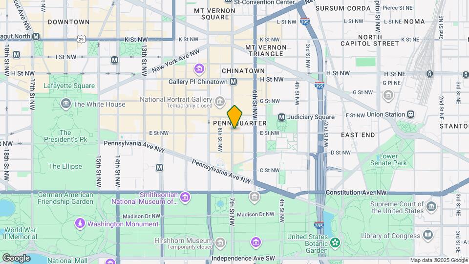 699 E St NW Map and Location Details