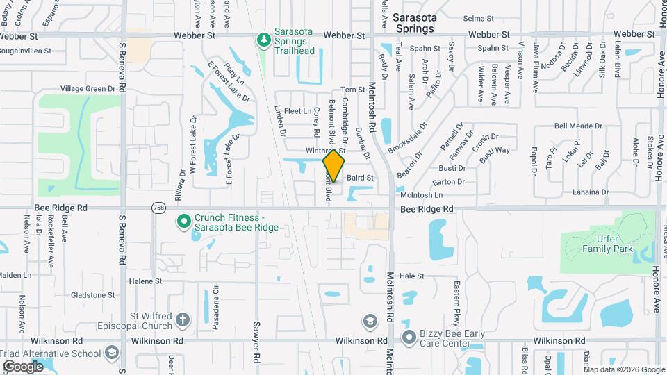 3717 Belmont Blvd Map and Location Details