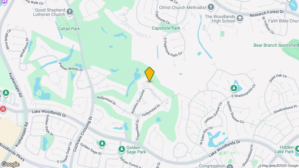 24 Autumn Crescent Map and Location Details