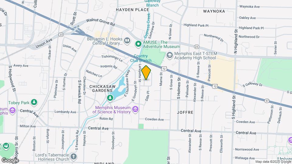 96 W Lafayette Cir Map and Location Details