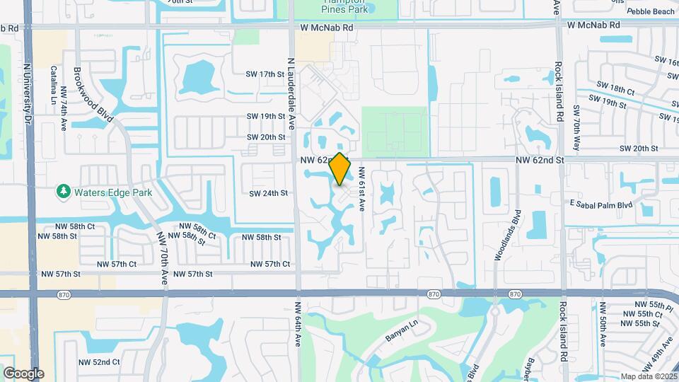 6051 NW 61st Ave Map and Location Details