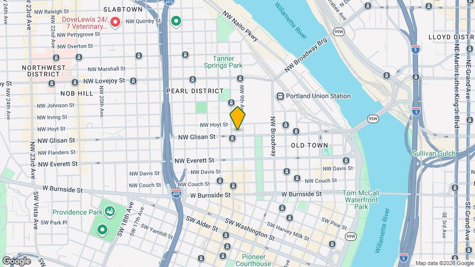 937 NW Glisan St Mapa y Detalles de la Ubicación