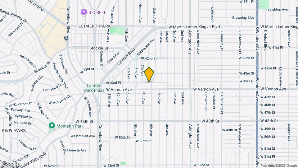 2808 W 43rd Pl, Unit 2808 Mapa y Detalles de la Ubicación
