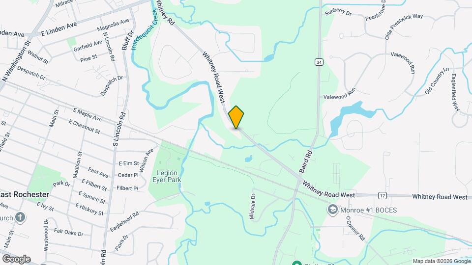 367 Whitney Road West Map and Location Details