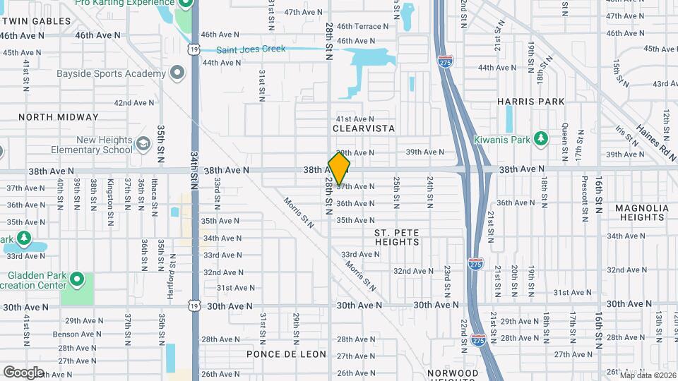 2730 37th Ave N Map and Location Details